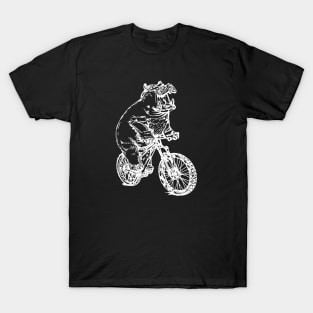 SEEMBO Hippopotamus Cycling Bicycle Bicycling Biking Bike T-Shirt